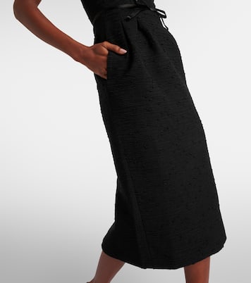 Robe midi en tweed | Erdem