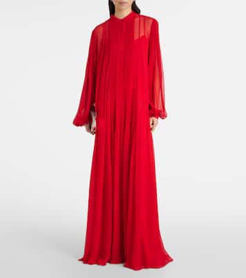 Maxikleid Clarinda aus Seiden-Georgette | Costarellos