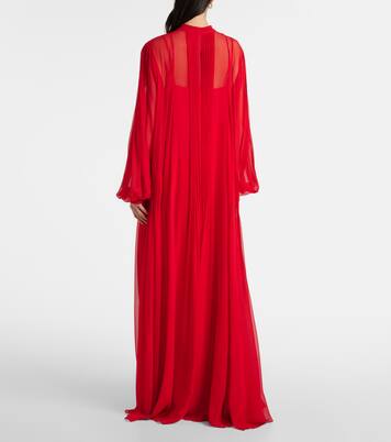 Maxikleid Clarinda aus Seiden-Georgette | Costarellos