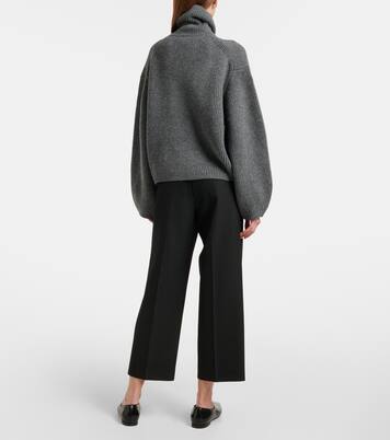 Pull à col roulé en laine mélangée | Toteme
