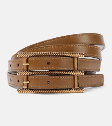 Reversible leather belt | Etro