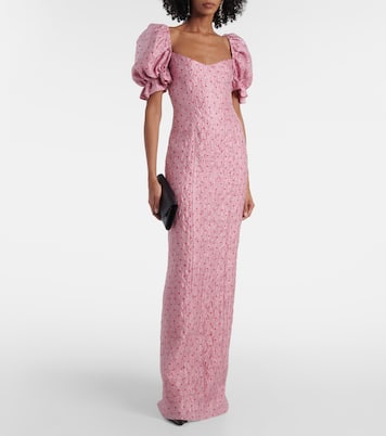 Raffaella balloon-sleeve maxi dress | Markarian