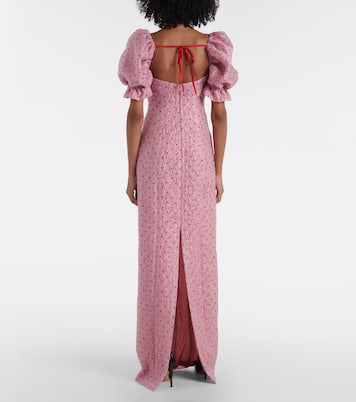 Raffaella balloon-sleeve maxi dress | Markarian