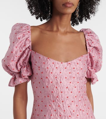 Raffaella balloon-sleeve maxi dress | Markarian