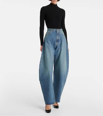 Jeans barrel a vita alta | Alaïa