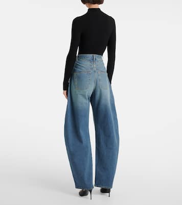 Jeans barrel a vita alta | Alaïa