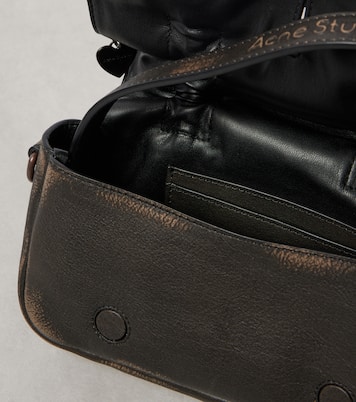 Micro bow-detail leather shoulder bag | Acne Studios