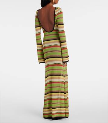 Robe longue Coastline rayée | SIR