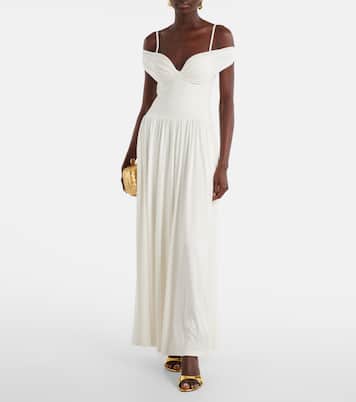 Robe longue Amarantha en jersey | Simkhai