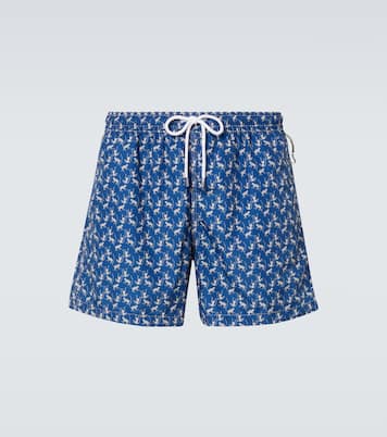 Printed swim trunks | Fedeli