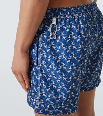 Printed swim trunks | Fedeli