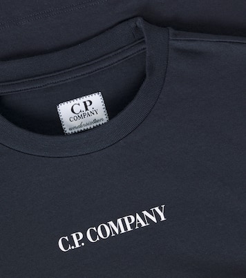 T-Shirt Lens aus Baumwoll-Jersey | C.P. Company Kids