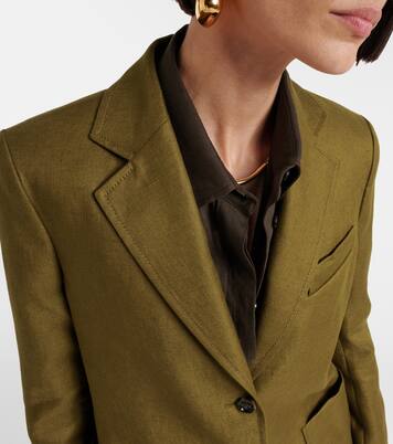 Guglia linen blazer | Max Mara