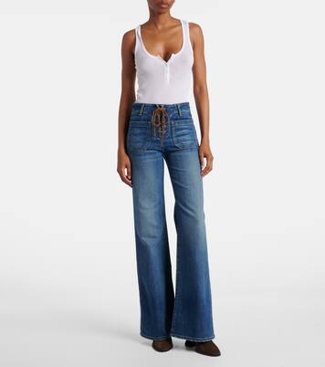 Florence mid-rise flared jeans | Nili Lotan