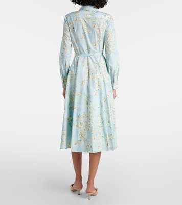 Hemdblusenkleid aus Baumwollpopeline | Emilia Wickstead