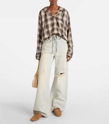 Baskets en daim et cuir | Acne Studios