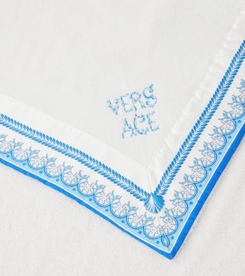 منشفة شاطئ من القطن التيري Underwater Barocco  | Versace Home