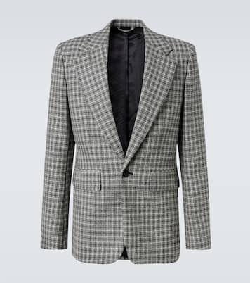 Checked wool suit jacket | Acne Studios