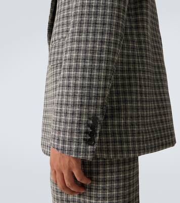 Checked wool suit jacket | Acne Studios