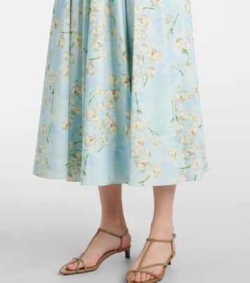 Midikleid Mona aus Baumwolle | Emilia Wickstead