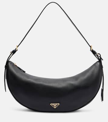 Prada Demi-Lune Large leather shoulder bag | Prada