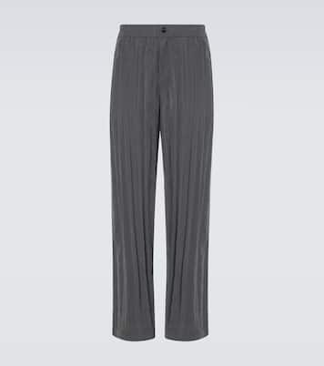 Pantalon ample en toile | Giorgio Armani