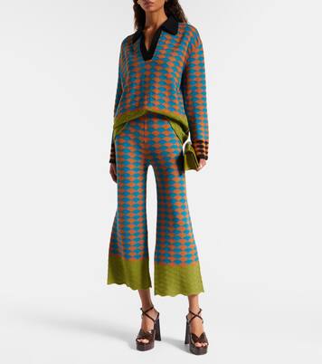 Polo de lana en intarsia | La DoubleJ