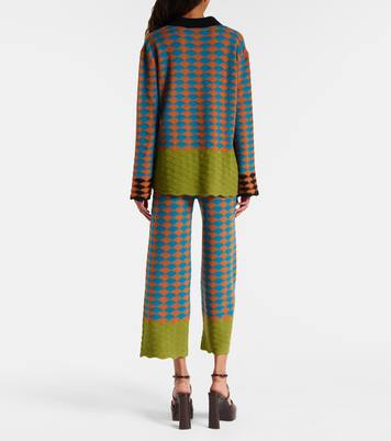 Polo de lana en intarsia | La DoubleJ