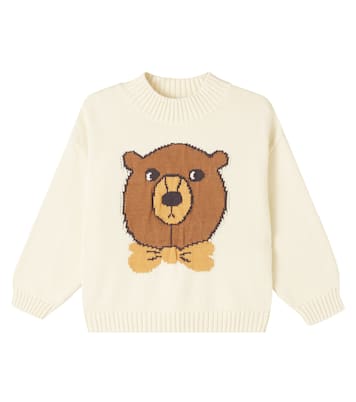 Jacquard cotton sweater | Mini Rodini