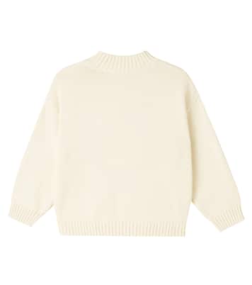 Jacquard cotton sweater | Mini Rodini