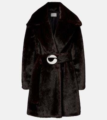 Logo belted coat | Coperni