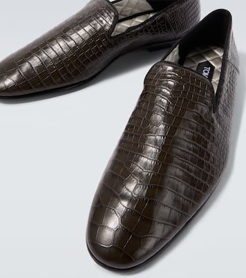 Mocasines Steven de piel grabada | Tom Ford