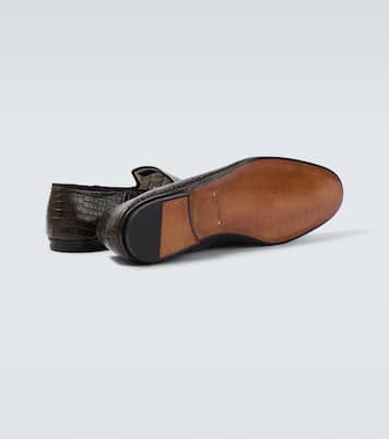Mocasines Steven de piel grabada | Tom Ford