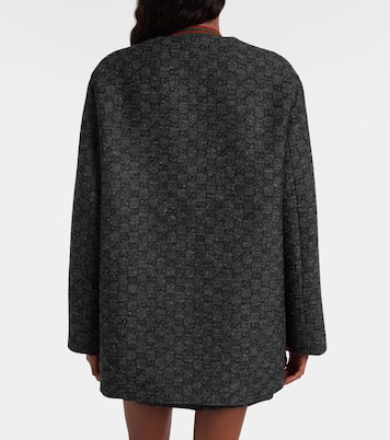 GG wool-blend tweed coat | Gucci