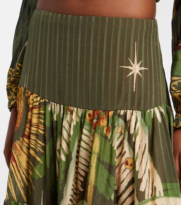 Falda larga Relatos De Mi Tierra en jacquard | Johanna Ortiz