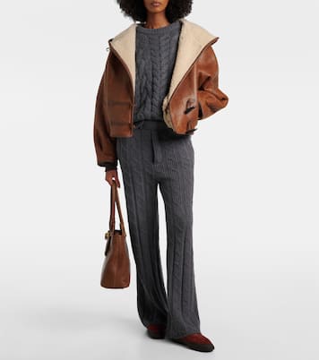 Ballerinas Apres Ski mit Shearling | Le Monde Béryl