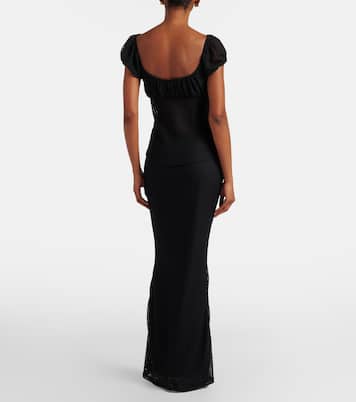 Natalia crochet maxi skirt | Montce