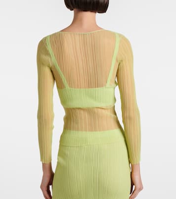 Top de jersey transparente | Simkhai