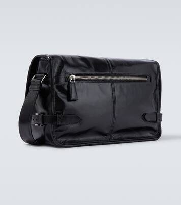 Leather shoulder bag | Prada