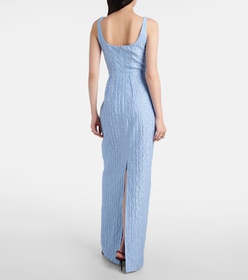 Sharon seersucker gown | Emilia Wickstead