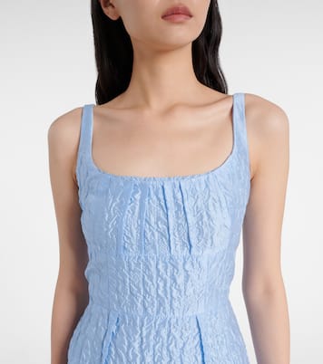 Sharon seersucker gown | Emilia Wickstead