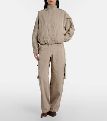 Mules Cube in raso con zeppa | Alaïa