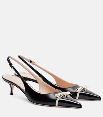 Bepointy leather slingback pumps | Valentino Garavani