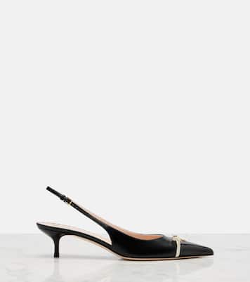 Bepointy leather slingback pumps | Valentino Garavani