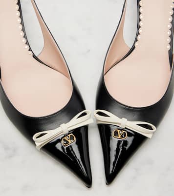 Bepointy leather slingback pumps | Valentino Garavani