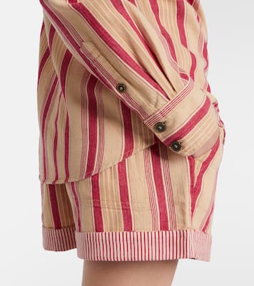 Chemise Gelva rayée en coton | Marant Etoile