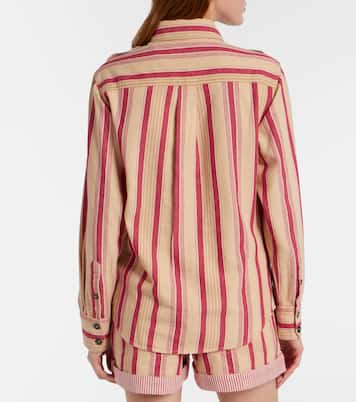 Chemise Gelva rayée en coton | Marant Etoile