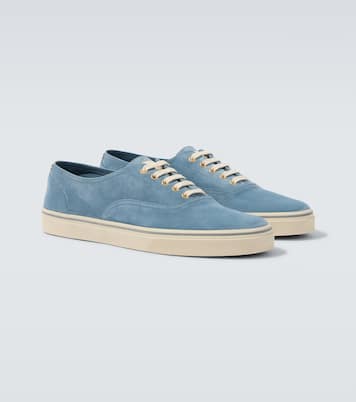 Sneakers in suede | Brunello Cucinelli