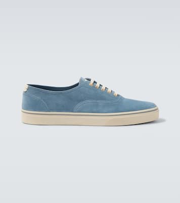 Sneakers in suede | Brunello Cucinelli