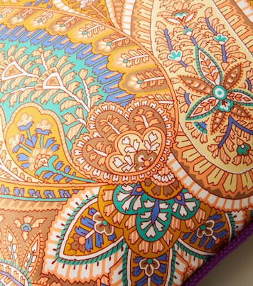 Paisley floral cotton cushion  | Etro